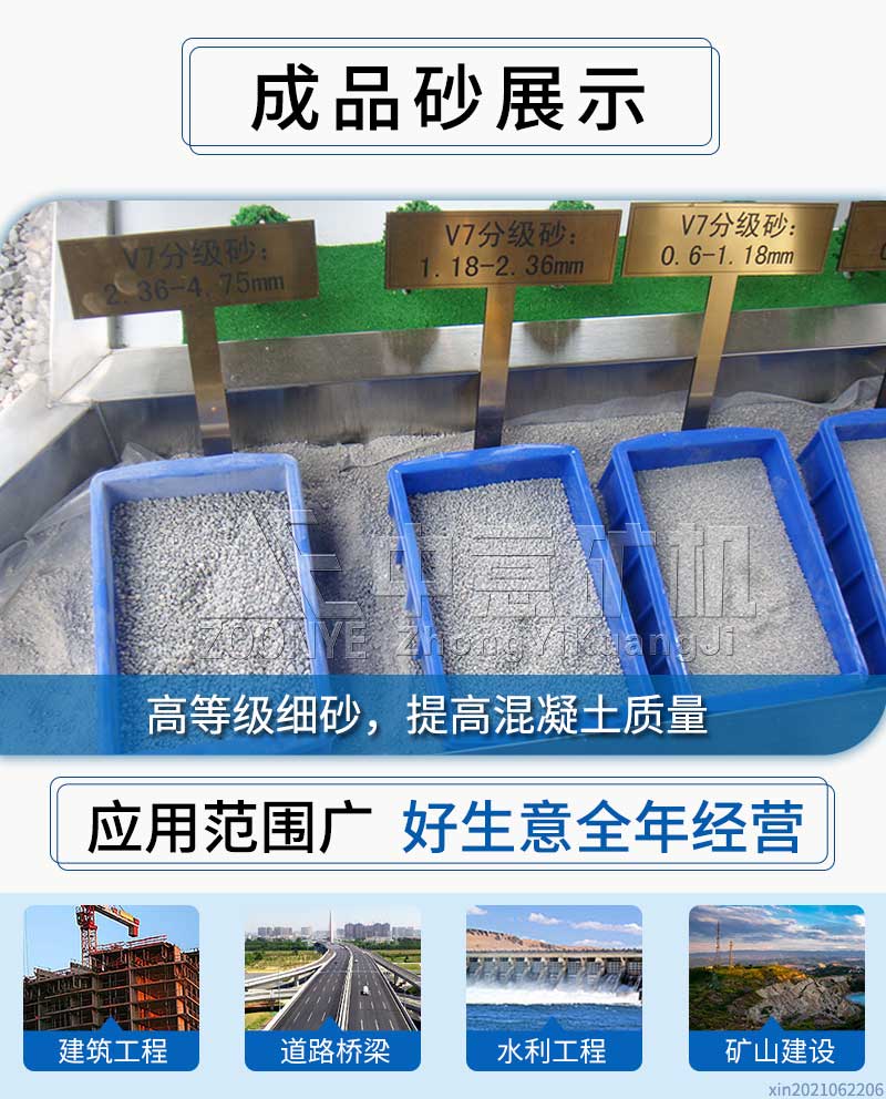 成品砂效果展示